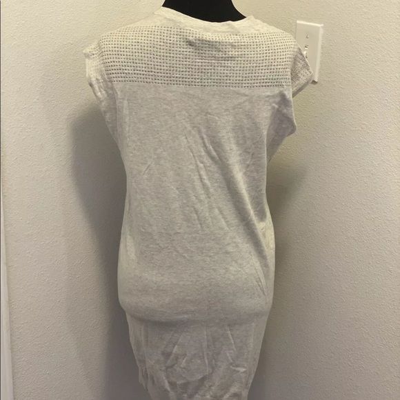 ALL SAINTS FILAMENT SWEATER DRESS OVERSIZEDNATURAL - Picture 5 of 7